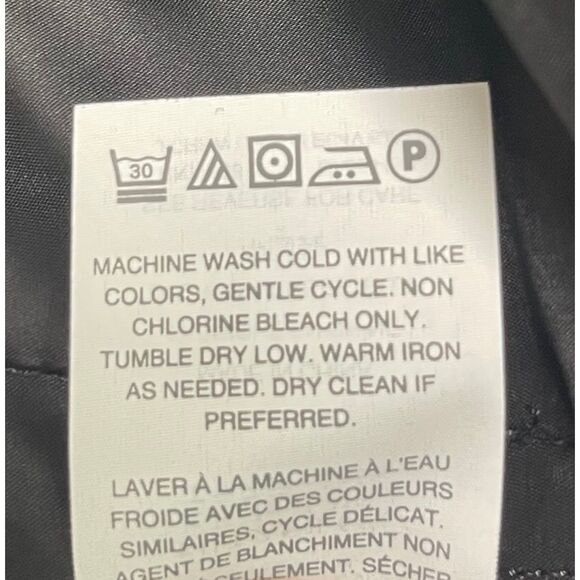 J CREW High Rise Cameron Black Trousers, Flat Front, Sz 6 - Picture 8 of 9